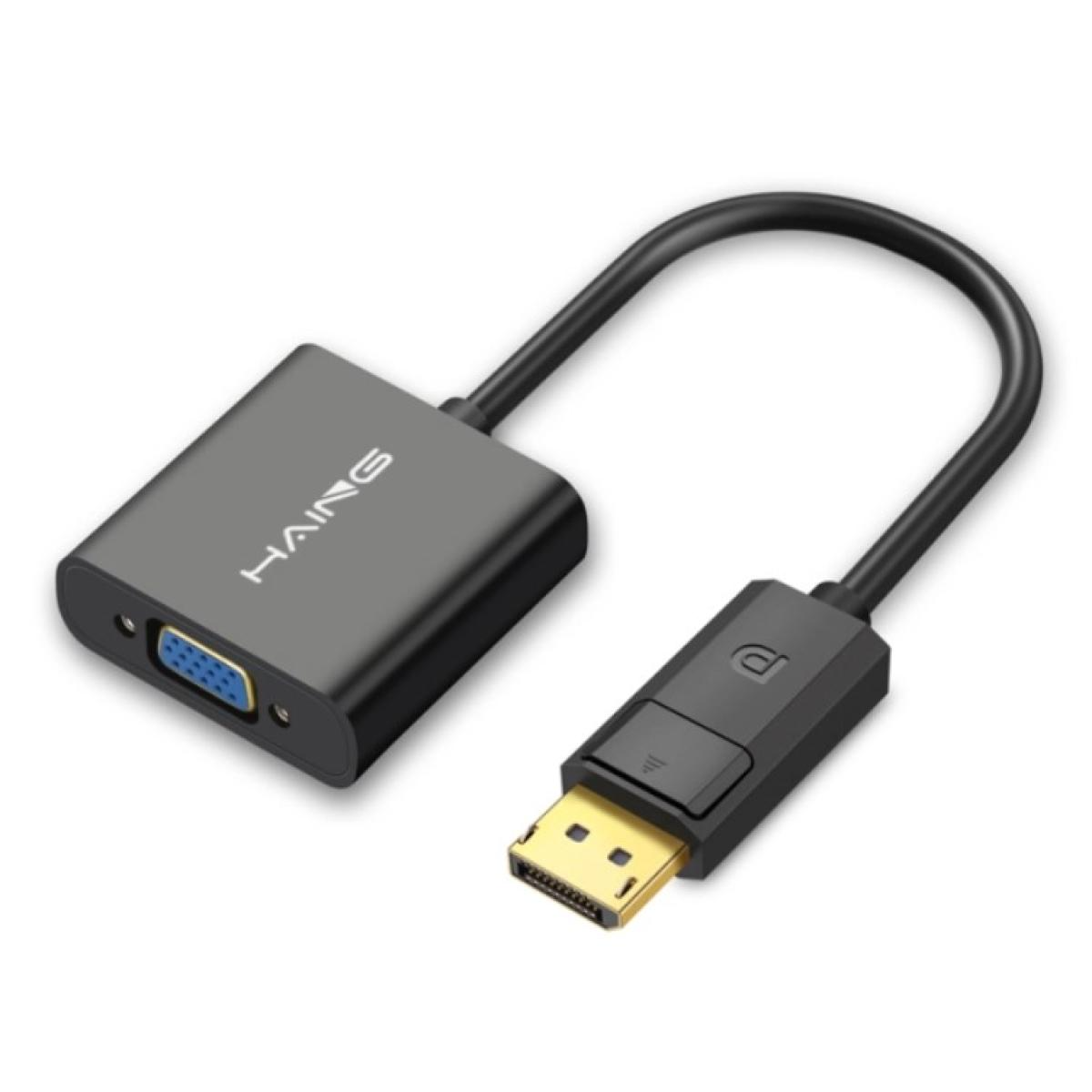 HAING HI-2048-DVA Display Port DP to VGA Adapter HAING HI-2048-DVA Display Port DP to VGA Adapter